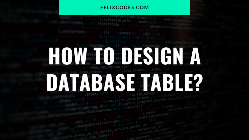how to design database table banner